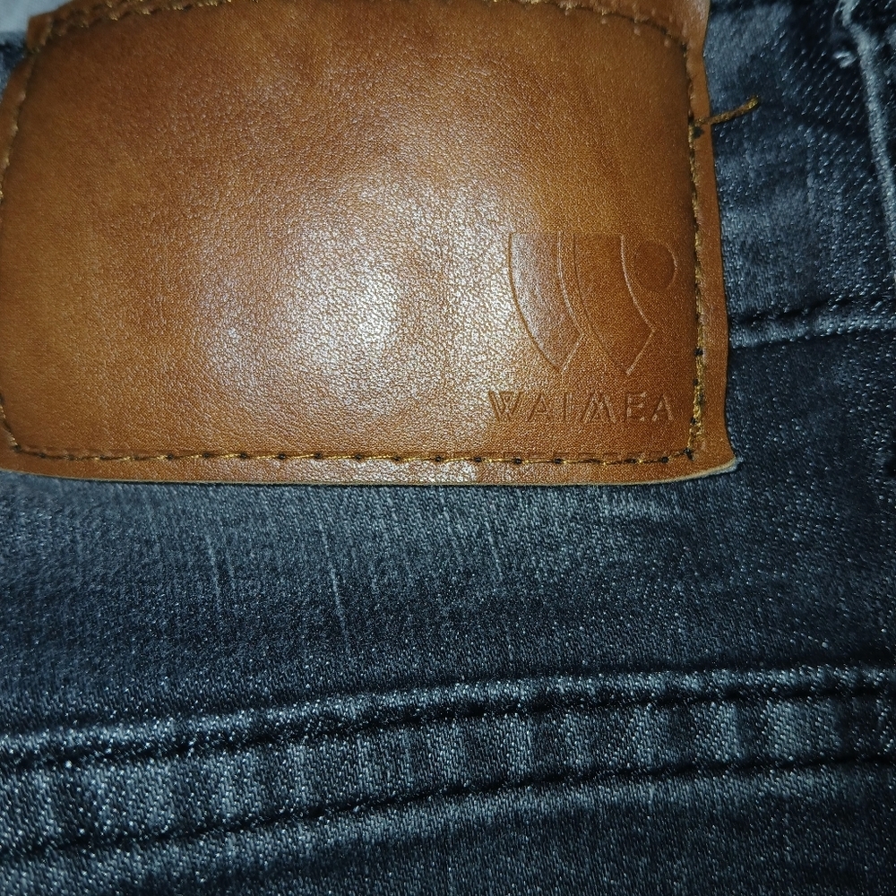 Distressed Black Denim Jeans - Picture 4 of 4